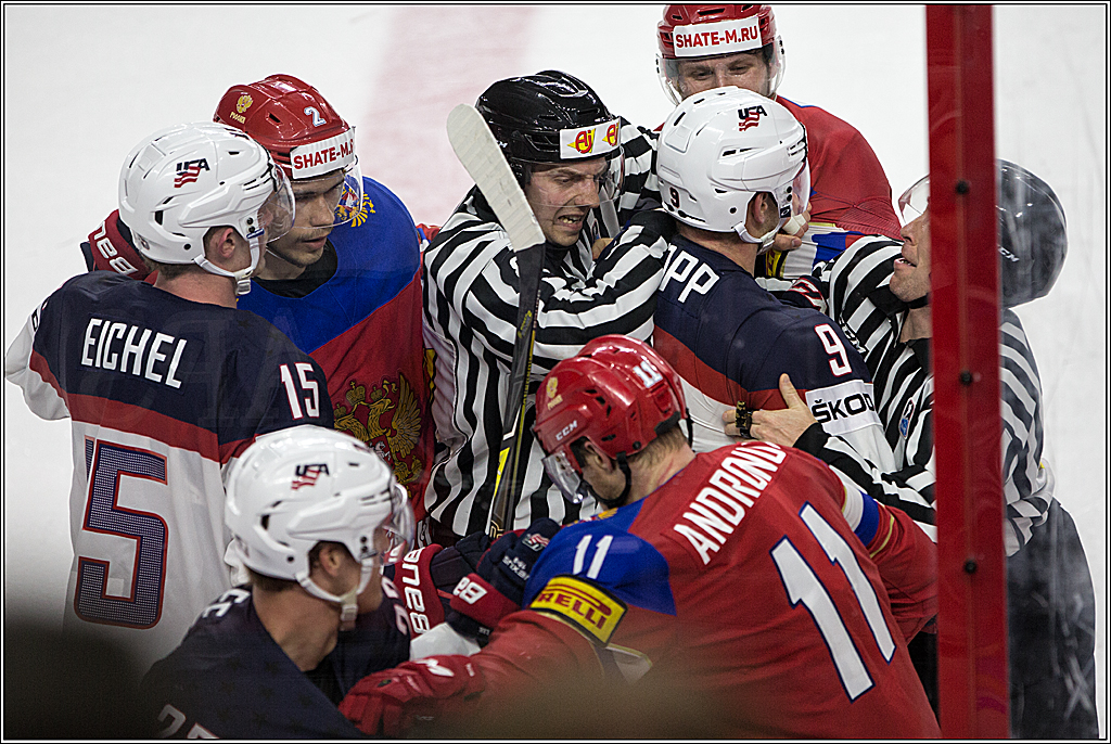 IIHF WM 2017, Russland - USA, 16.05.2017